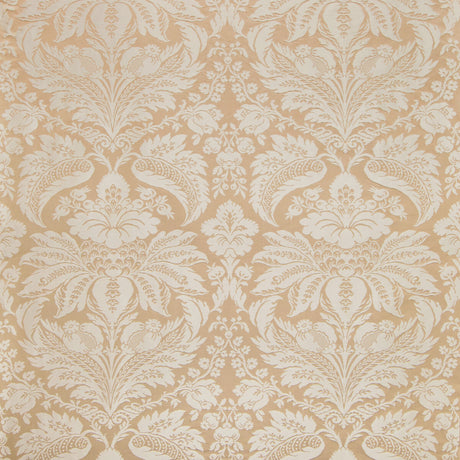 BRUNSCHWIG & FILS 8013188.1116.0 DAMASK PIERRE SAND Fabric - Eade's Wallpaper