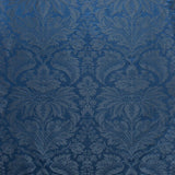 BRUNSCHWIG & FILS 8013188.55.0 DAMASK PIERRE OCEAN Fabric - Eade's Wallpaper