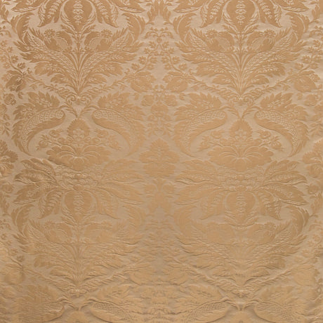BRUNSCHWIG & FILS 8013188.606.0 DAMASK PIERRE CHESTNUT Fabric - Eade's Wallpaper