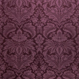 BRUNSCHWIG & FILS 8013188.909.0 DAMASK PIERRE EGGPLANT Fabric - Eade's Wallpaper