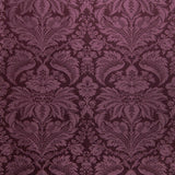 BRUNSCHWIG & FILS 8013188.909.0 DAMASK PIERRE EGGPLANT Fabric - Eade's Wallpaper