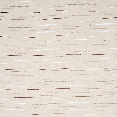 Schumacher Leland Stripe Neutral Fabric - Eade's Wallpaper