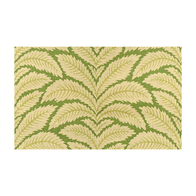 BRUNSCHWIG & FILS 8014104.3.0 TALAVERA LINEN LEAF Fabric - Eade's Wallpaper