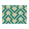 BRUNSCHWIG & FILS 8014122.13.0 LIGHTNING BOLT TURQUOISE Fabric - Eade's Wallpaper