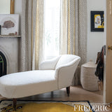 Schumacher Ogden Bouclé Ivory Fabric - Eade's Wallpaper