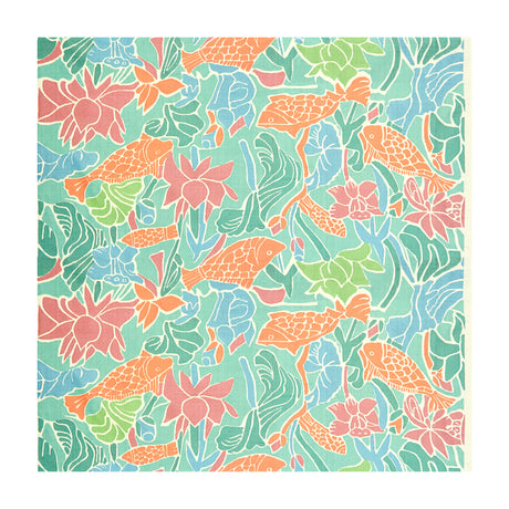 BRUNSCHWIG & FILS 8015105.712.0 AQUARIUM CORAL REEF Fabric - Eade's Wallpaper