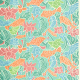 BRUNSCHWIG & FILS 8015105.712.0 AQUARIUM CORAL REEF Fabric - Eade's Wallpaper