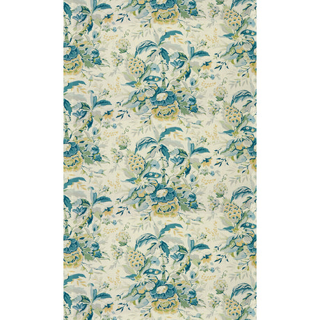 BRUNSCHWIG & FILS 8015108.513.0 HORSESHOE BAY AQUA/GREEN Fabric - Eade's Wallpaper
