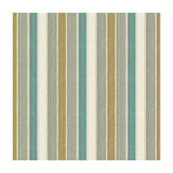 BRUNSCHWIG & FILS 8015111.1115.0 SANTOS STRIPE MIST/AQUA Fabric - Eade's Wallpaper