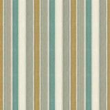 BRUNSCHWIG & FILS 8015111.1115.0 SANTOS STRIPE MIST/AQUA Fabric - Eade's Wallpaper