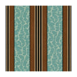 BRUNSCHWIG & FILS 8015136.635.0 CASTIGLIONE TURQUOISE Fabric - Eade's Wallpaper