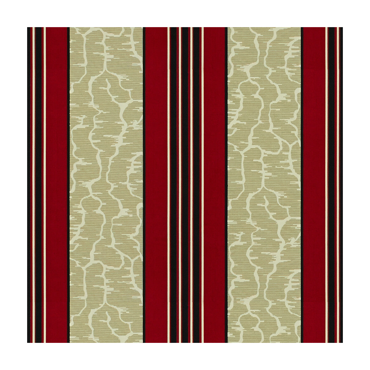 BRUNSCHWIG & FILS 8015136.9.0 CASTIGLIONE RED Fabric - Eade's Wallpaper