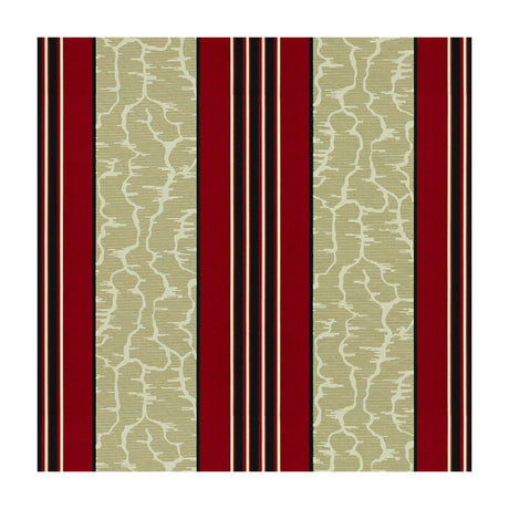 BRUNSCHWIG & FILS 8015136.9.0 CASTIGLIONE RED Fabric - Eade's Wallpaper
