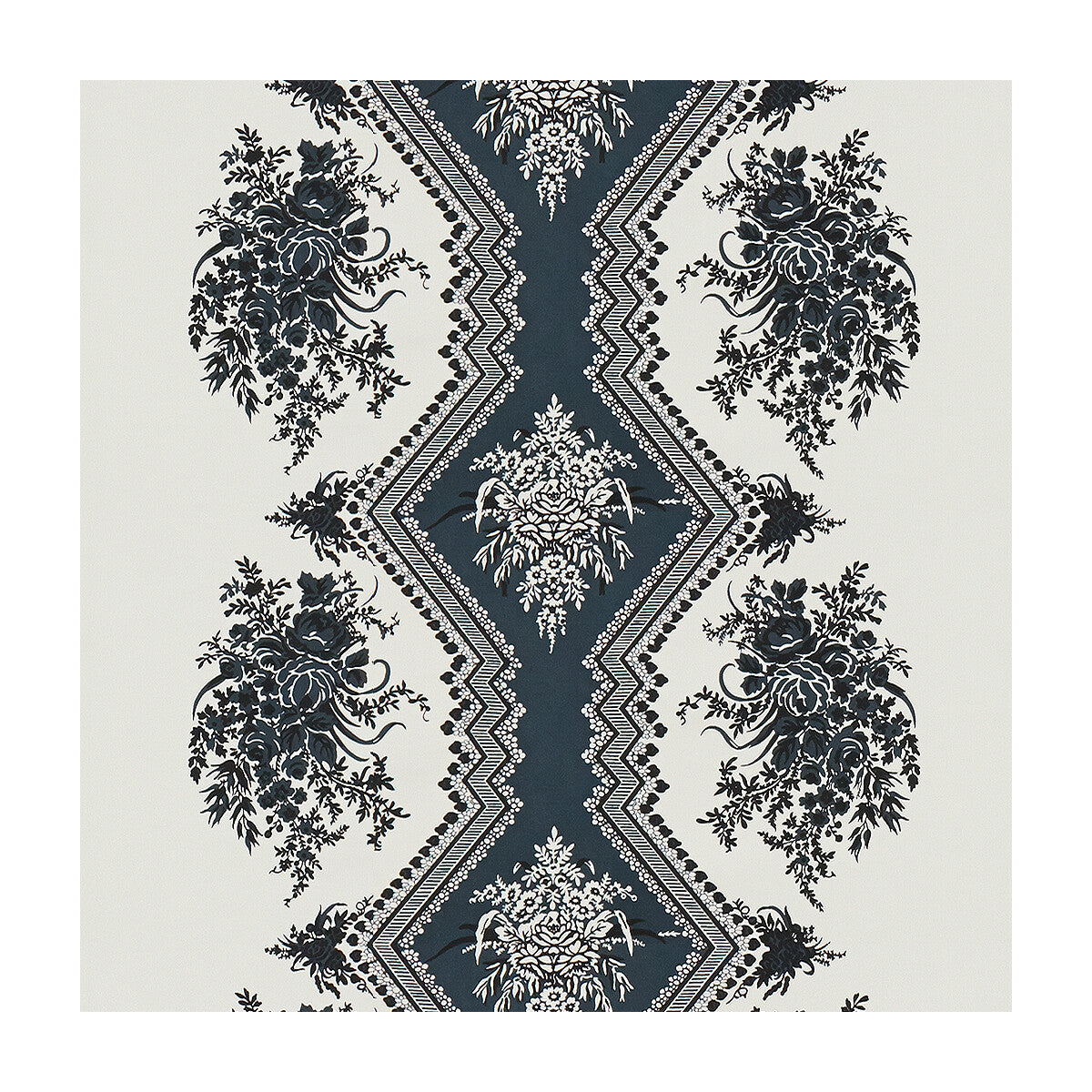 BRUNSCHWIG & FILS 8015139.1.0 COPPELIA SATIN WHITE Fabric - Eade's Wallpaper