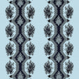 BRUNSCHWIG & FILS 8015139.15.0 COPPELIA SATIN CIEL Fabric - Eade's Wallpaper