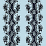 BRUNSCHWIG & FILS 8015139.15.0 COPPELIA SATIN CIEL Fabric - Eade's Wallpaper
