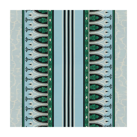 BRUNSCHWIG & FILS 8015140.13.0 LOLA MONTEZ EMERALD/AQUA Fabric - Eade's Wallpaper