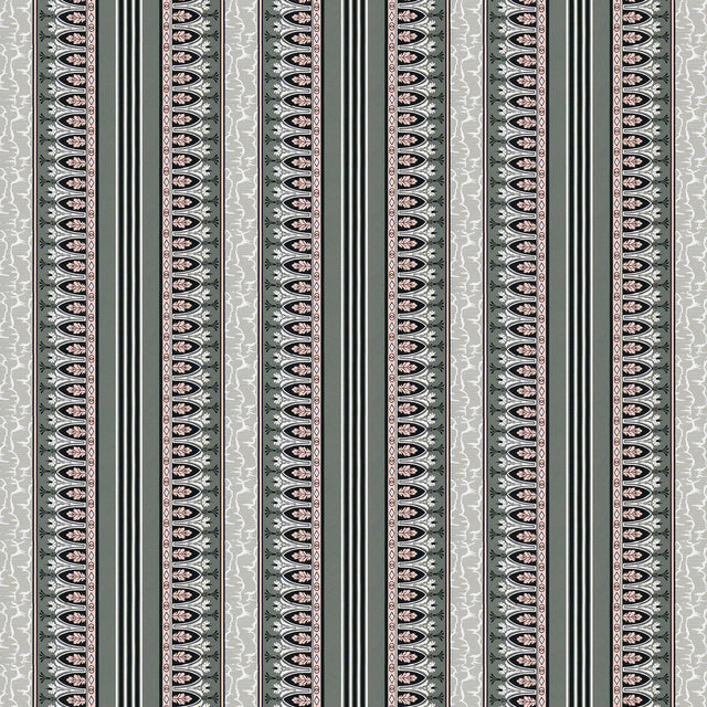 BRUNSCHWIG & FILS 8015140.711.0 LOLA MONTEZ GRIS/ROSE Fabric - Eade's Wallpaper