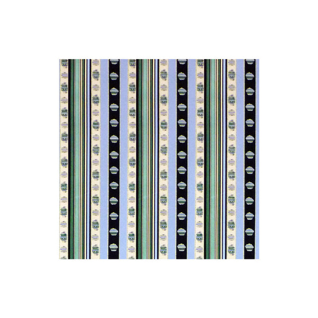 BRUNSCHWIG & FILS 8015143.513.0 RAYURE MOIRE VERT Fabric - Eade's Wallpaper