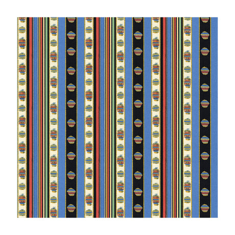BRUNSCHWIG & FILS 8015144.519.0 RAYURE PERCALE BLEU Fabric - Eade's Wallpaper