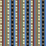 BRUNSCHWIG & FILS 8015144.519.0 RAYURE PERCALE BLEU Fabric - Eade's Wallpaper
