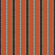 BRUNSCHWIG & FILS 8015147.12.0 RAYURE BRODERIE ORANGE Fabric - Eade's Wallpaper