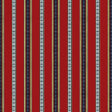BRUNSCHWIG & FILS 8015147.19.0 RAYURE BRODERIE RED Fabric - Eade's Wallpaper
