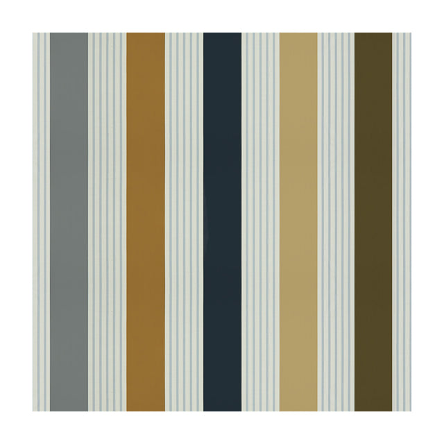 BRUNSCHWIG & FILS 8015148.868.0 EVARISTE STRIPE GREY/NL Fabric - Eade's Wallpaper