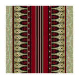 BRUNSCHWIG & FILS 8015166.9.0 LOLA MONTEZ RED Fabric - Eade's Wallpaper