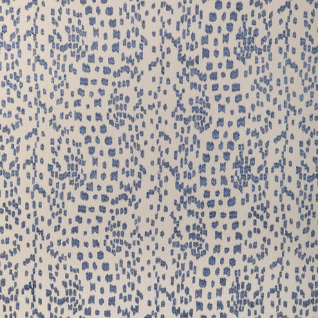 BRUNSCHWIG & FILS 8015168.221.0 LES TOUCHES EMB CANTON BLUE Fabric - Eade's Wallpaper