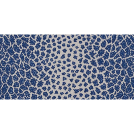 BRUNSCHWIG & FILS 8015170.50.0 ENGLISH LEOPARD SAPPHIRE Fabric - Eade's Wallpaper