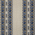 BRUNSCHWIG & FILS 8015174.54.0 TALAKONA STRIPE BLUE/GOLD Fabric - Eade's Wallpaper