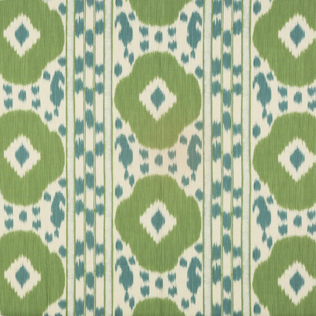 BRUNSCHWIG & FILS 8015178.133.0 VARKALA PRINT TEAL/GREEN Fabric - Eade's Wallpaper