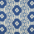 BRUNSCHWIG & FILS 8015178.515.0 VARKALA PRINT NAVY/SKY Fabric - Eade's Wallpaper