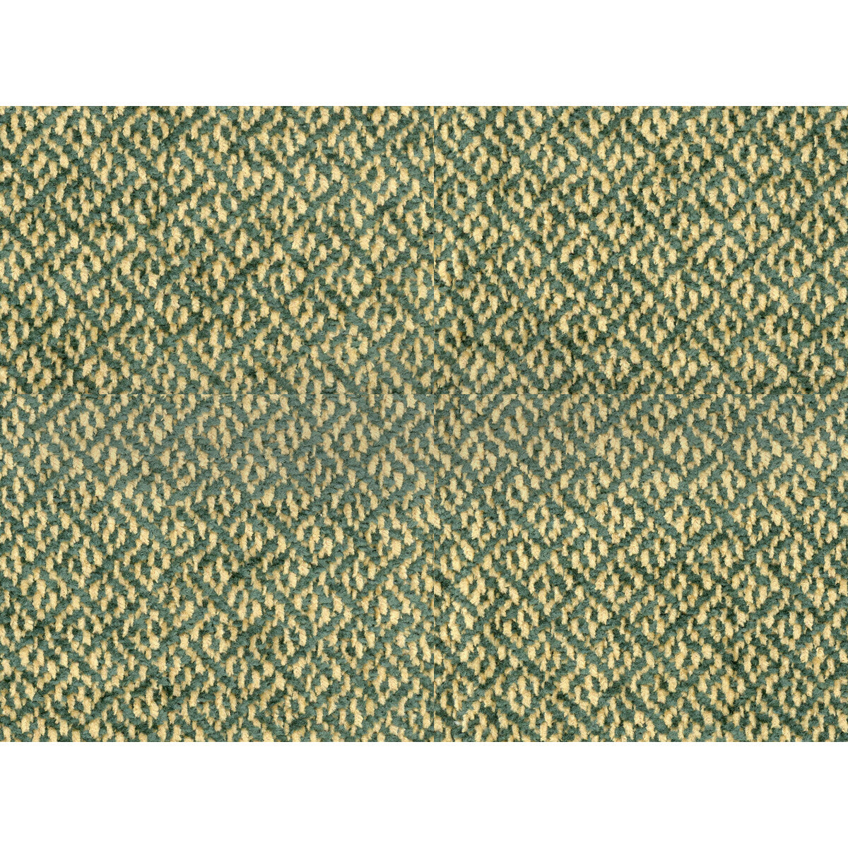 BRUNSCHWIG & FILS 8016110.53.0 COTTIAN CHENILLE EMERALD Fabric - Eade's Wallpaper