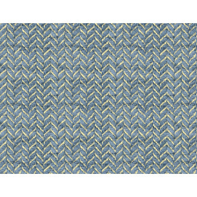 BRUNSCHWIG & FILS 8016111.5.0 MOTTARET CHENILLE BLUE Fabric - Eade's Wallpaper