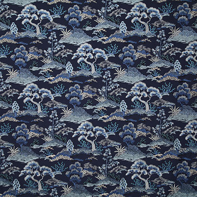 Pindler ZEN GARDEN MIDNIGHT 8016 Fabric - Fabric Collection