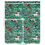 Schumacher Saint Ambrose Velvet Jade Fabric - Eade's Wallpaper