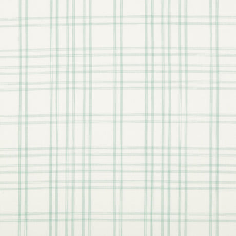 BRUNSCHWIG & FILS 8017100.513.0 BANON PLAID AQUA Fabric - Eade's Wallpaper