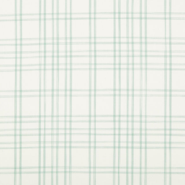BRUNSCHWIG & FILS 8017100.513.0 BANON PLAID AQUA Fabric - Eade's Wallpaper