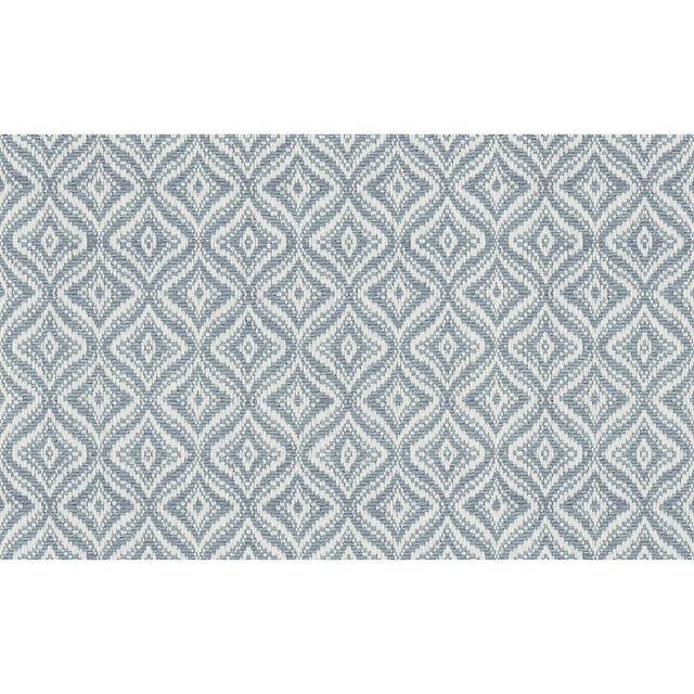 BRUNSCHWIG & FILS 8017102.5.0 EMBRUN WOVEN BLUE Fabric - Eade's Wallpaper