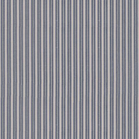 BRUNSCHWIG & FILS 8017103.50.0 CHAMAS STRIPE INDIGO Fabric - Eade's Wallpaper