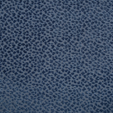 BRUNSCHWIG & FILS 8017126.5.0 LA PANTHERE VELVET BLUE Fabric - Eade's Wallpaper