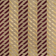 BRUNSCHWIG & FILS 8017128.9094.0 LES VAGUES EMB PLUM/GOLD Fabric - Eade's Wallpaper