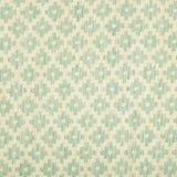 BRUNSCHWIG & FILS 8017142.13.0 BARONET STRIE AQUA Fabric - Eade's Wallpaper