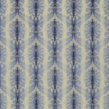 BRUNSCHWIG & FILS 8018106.5.0 POIVRE DAMASK INDIGO/SKY Fabric - Eade's Wallpaper