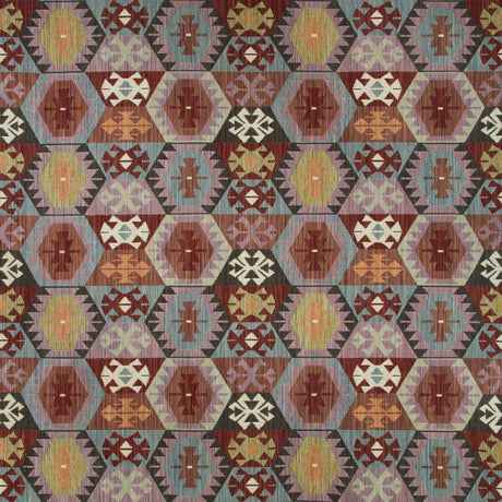 BRUNSCHWIG & FILS 8018112.139.0 ISPAHAN SPICE Fabric - Eade's Wallpaper