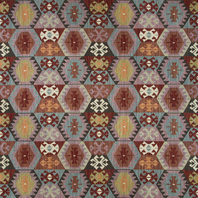 BRUNSCHWIG & FILS 8018112.139.0 ISPAHAN SPICE Fabric - Eade's Wallpaper