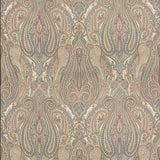 BRUNSCHWIG & FILS 8018113.195.0 AORIA PAISLEY RED/INDIGO Fabric - Eade's Wallpaper