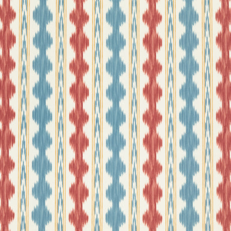 BRUNSCHWIG & FILS 8018120.95.0 AVERA PRINT RED Fabric - Eade's Wallpaper